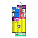 【間取り】 | コンフォール高宮東の間取り