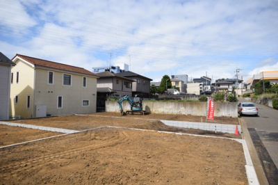 【展望】 | MLH石川２丁目４棟-NO.4【条件付売地（土地）】 | 陽当たり良好で、前面道路より高いためプライバシーも守れる住環境です☆湘南台までバスで１１分の湘南台駅圏内の分譲地です☆