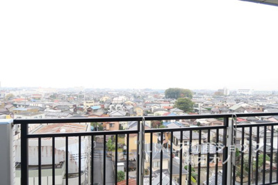 【展望】 | グリーンミユキ羽生　中古マンション　6階 | 西側バルコニーからの眺望です