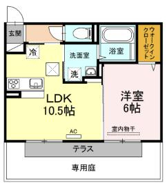 【間取り】 | パームツリ―A