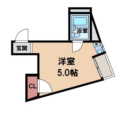 【間取り】 | エレガンスコーポ南田辺