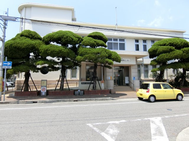 明石市二見町東二見　新築戸建の周辺|徒歩２分程度のところに市民センターがあります。行政サービスが受けれます