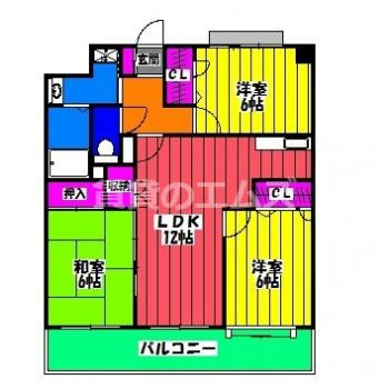 【間取り】 | グリーンフォレスト | グリーンフォレストの間取り