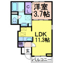 【間取り】 | 間取りです（掲載写真は同建物・反転タイプのお部屋です。現況優先と致します。）