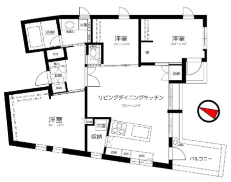 【間取り】 | 小石川フィエルテ | 【小石川フィエルテ】