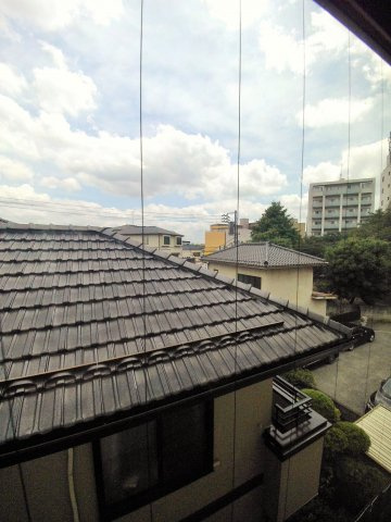 コーポ総　八千代市八千代台北１丁目　の展望|高い建物が少ないため見晴らし、陽当り通風良好です。