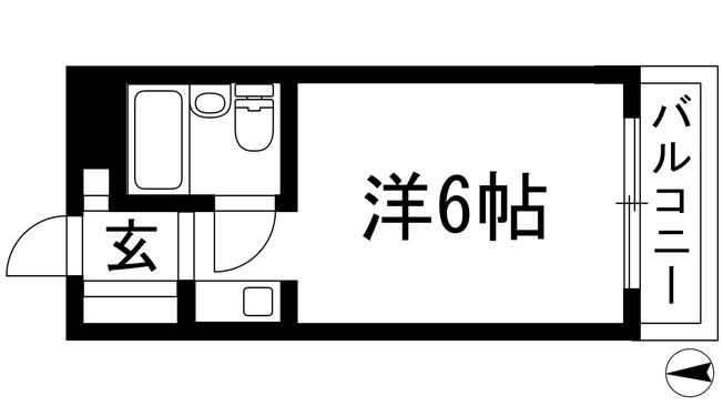 【間取り】 | ダイドーメゾン甲東園