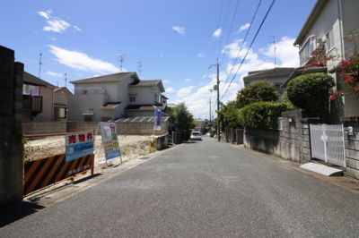 【前面道路含む現地写真】 | 宇治市木幡南山　新築戸建 | 現地写真《平成30年7月30日現在》建築条件なしの土地でも相談可能です！