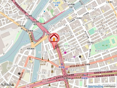 【地図】 | ラシュレエグゼ阿波座