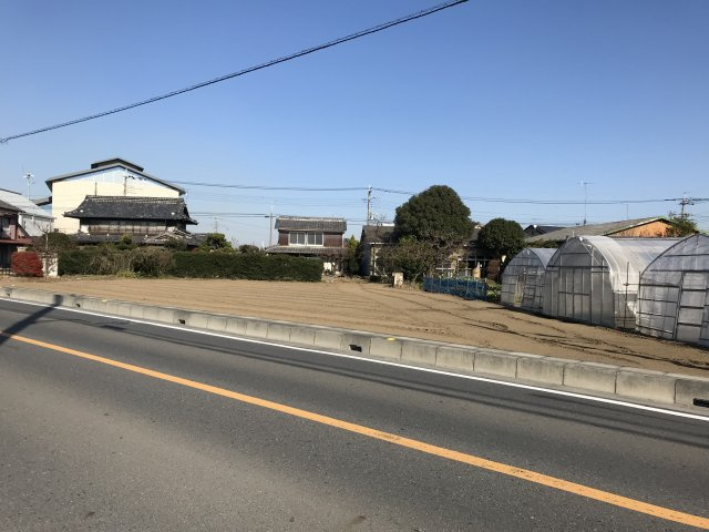 鴻巣市広田の売地の外観
