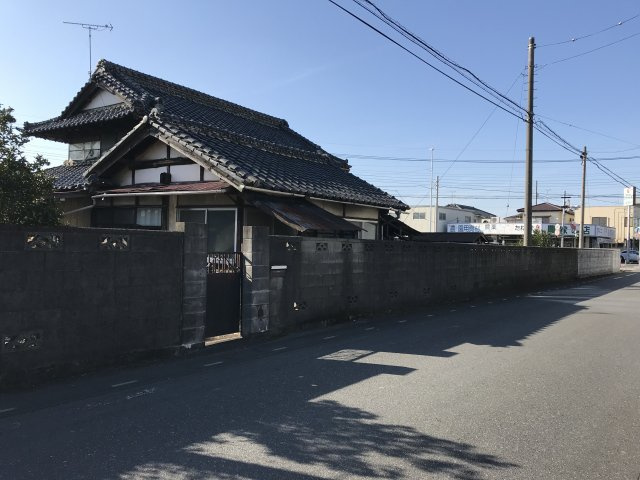 鴻巣市広田の売地の外観
