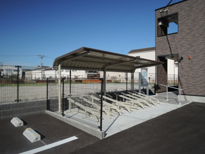 【その他共用部分】 | レオネクストミヤビ2 | ☆屋根付き駐輪場☆