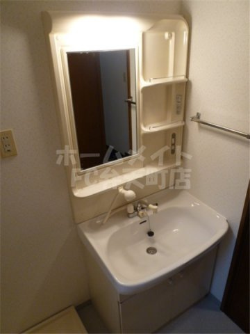 【洗面所】 | スペースが確保できる洗面所です