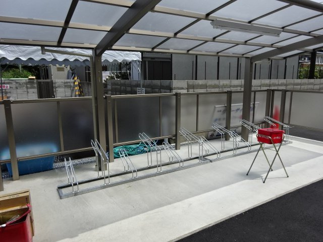 総社市清音上中島の賃貸マンションのその他共用部分|駐輪場