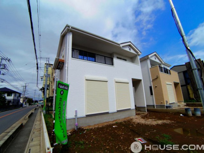 【外観】 | 伊奈町小室　デザイン新築分譲住宅全2棟 | 落ち着いた雰囲気の外観です