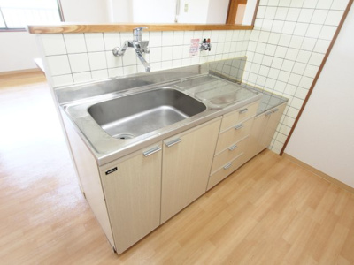 【キッチン】 | HIGASHIOマンション | ガスコンロ設置可