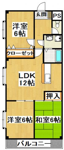 【間取り】 | HIGASHIOマンション