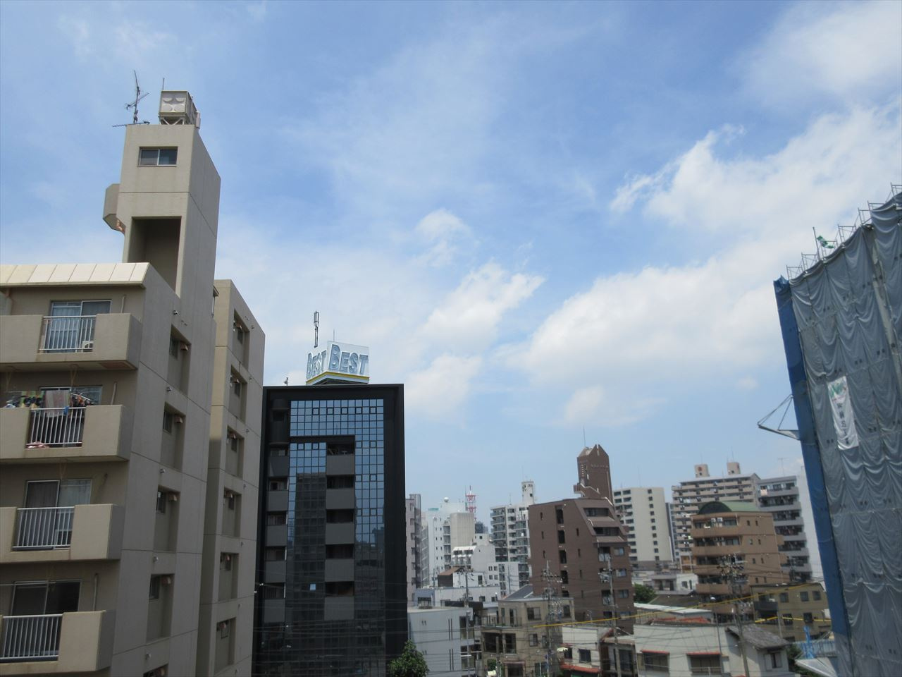 ディアコート千早の展望|ディアコート千早
※反転