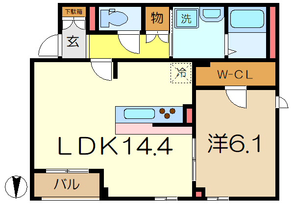 【間取り】 | Casa le beau temps