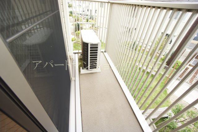 クレストパークEのバルコニー