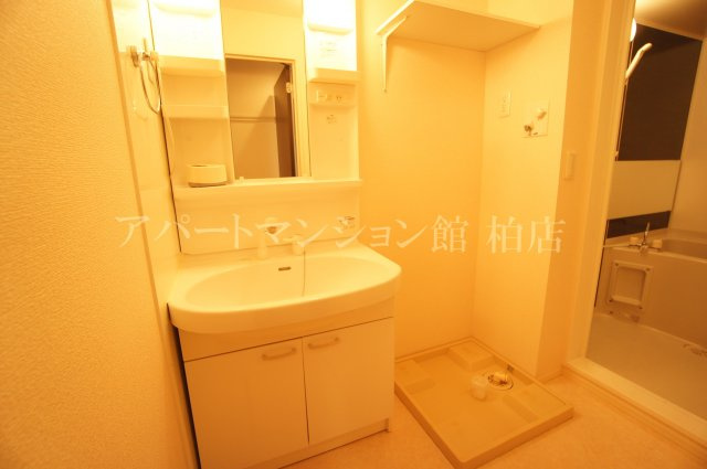 クレストパークEの洗面所