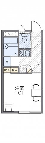 【間取り】 | ドゥ　ボヌール 