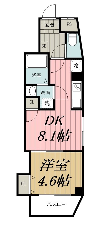 エスポワールの間取り