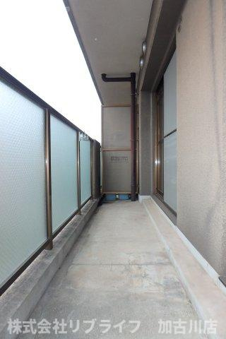 ベアーズ土山のバルコニー