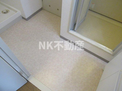 【洗面所】 | デュエリングナガト（瓢箪山賃貸） | 脱衣スペースもあります