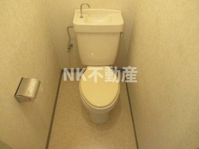 【トイレ】 | デュエリングナガト（瓢箪山賃貸） | 落ち着いたトイレです