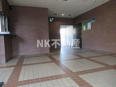 【ロビー】 | デュエリングナガト（瓢箪山賃貸） | 建物の内部です