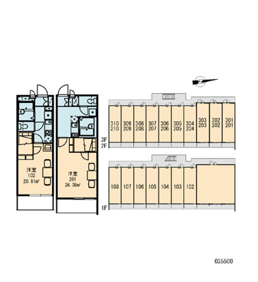【区画図】 | チェリーハウス