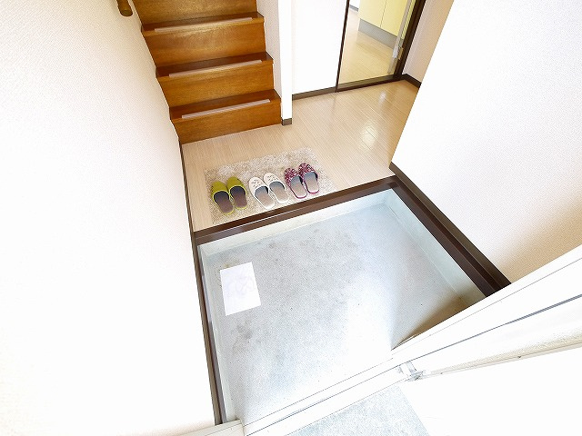 小河ハイツの玄関|玄関です