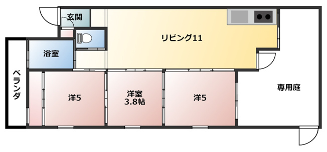 【間取り】 | ベルフォーレ・ルポ