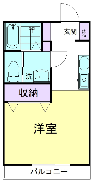 エトワール久米川の間取り