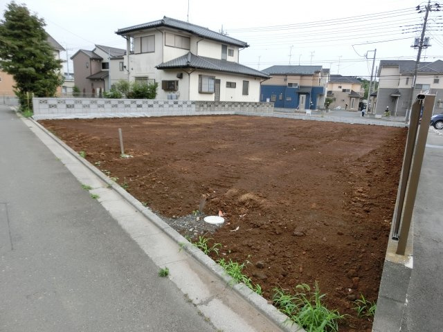 鴻巣市箕田の売地の外観