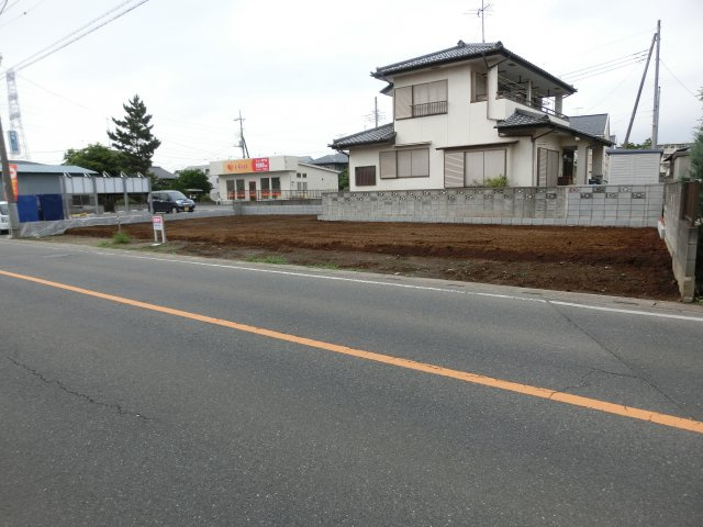 鴻巣市箕田の売地の外観