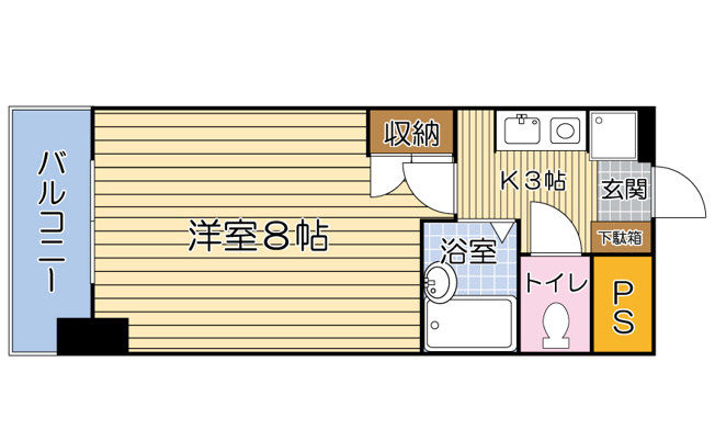 【間取り】 | ベルメゾン三郎丸