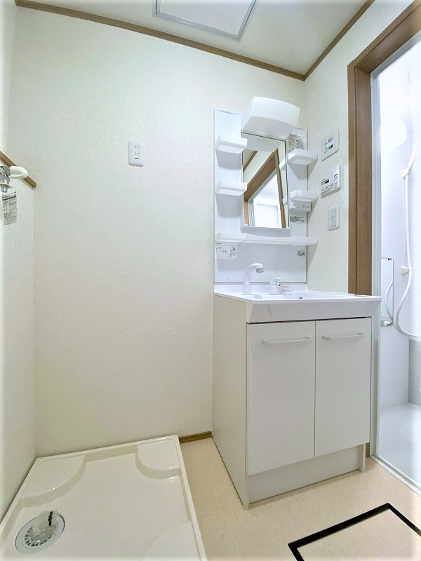 アパートメントコノハの独立洗面台