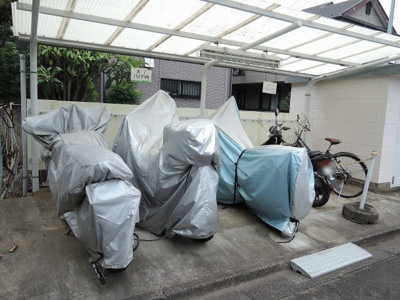 【その他共用部分】 | 日吉第二ハイムA棟 | バイク置場