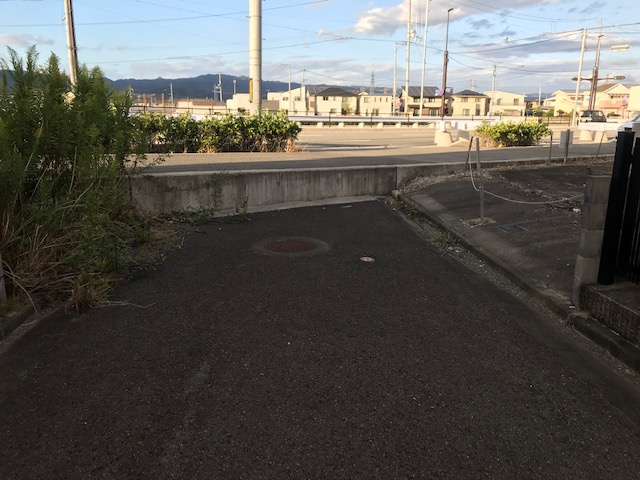 和歌山市太田・土地・56393の前面道路含む現地写真