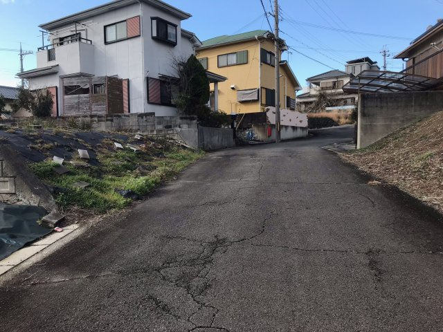和歌山市加太・土地・56118の前面道路含む現地写真