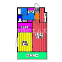 【間取り】 | Ｓ－ＦＯＲＴ筑紫通りの間取り