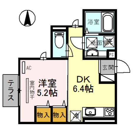 プティットモンターニュの間取り
