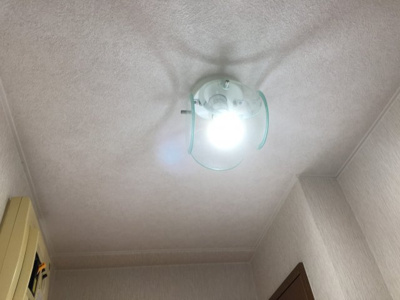 【洗面所】 | ハイム岩崎Ⅱ | 照明