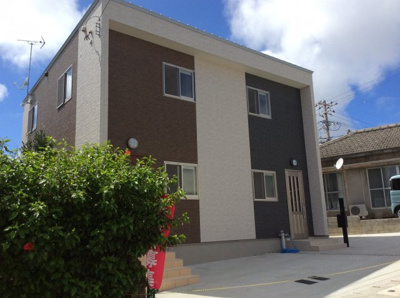 【外観】 | キューブＭＡＫＩ | 【右側Ａ棟・左側Ｂ棟】