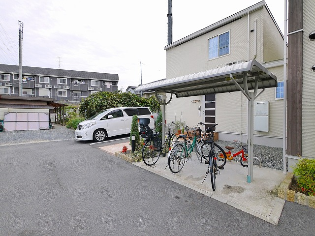 カーサ・フランのその他共用部分|主婦や学生には欠かせない自転車置き場