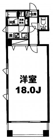 月村マンションNo.27の間取り