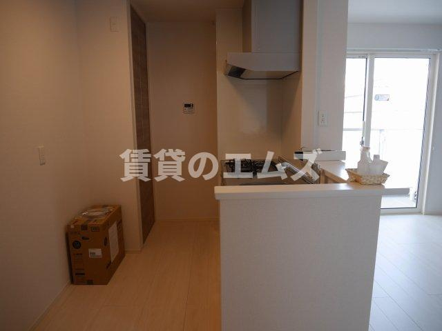 【キッチン】 | Ｄ－ｒｏｏｍ博多駅南　弐番館 | Ｄ－ｒｏｏｍ博多駅南　弐番館のカウンターキッチン
