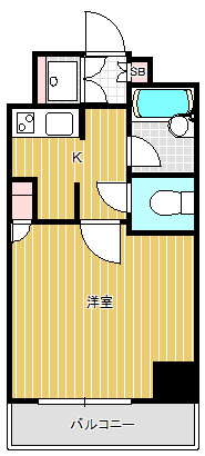 【間取り】 | ルーブル中延弐番館 | 間取り